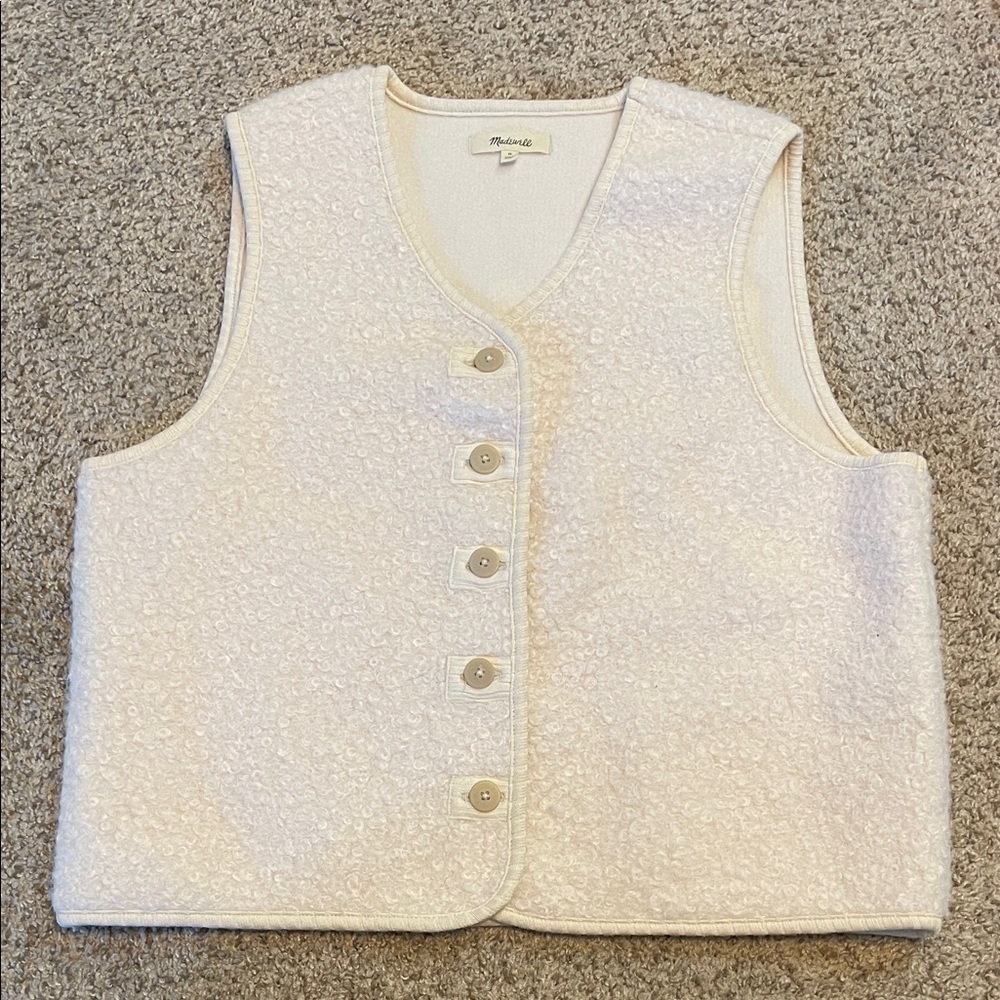 Madewell Shearling Vest